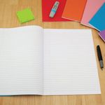 Hamelin Exercise Book 8mm Lined 80 Page A4+ Light Blue (Pack of 50) 400206471