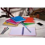 Oxford Touch Wirebound Hardback Notebook A5 Assorted (5 Pack) 400110083