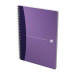 Oxford Poly Opaque Wirebound Notebook A4 Assorted (5 Pack) 100101918