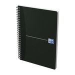Oxford Card Cover Wirebound Notebook A5 Black (5 Pack) 100103627