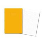 Hamelin Exercise Book 8mm Lined 64 Page A4 Yellow (Pack of 50) 100101153
