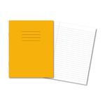 Hamelin Exercise Book 8mm Lined 80 Page 229x178mm Yellow (Pack of 100) 100105431