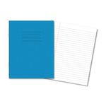 Hamelin Exercise Book 8mm Lined 80 Page 229x178mm Light Blue (Pack of 100) 100104424