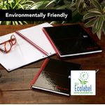 Black n' Red Wirebound Ruled Hardback Notebook A4 (Pack of 5) 100103711