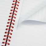 Black n' Red Wirebound Ruled Hardback Notebook 140 Pages A5 (Pack of 5) 100080154