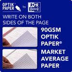 Black n' Red Wirebound Polypropylene Notebook 140 Pages A4 (Pack of 5) 100080166