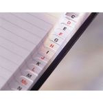 Black n' Red Casebound Hardback A-Z Notebook 192 Pages A5 (Pack of 5) 100080491