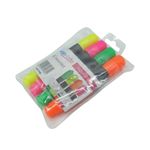 5 Star Ergo-Brite Ergonomic Highlighter Pens Assorted (Pack of 4) JN69980