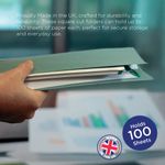 Guildhall Square Cut Folder Mediumweight Foolscap Blue (Pack of 100) FS250-BLUZ