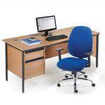 Jota Ergo 24hr ergonomic asynchro task chair - black