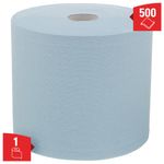 Wypall L20 General Clean Medium Duty Wipes Large Roll Blue 7300