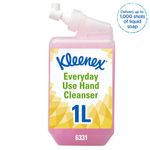 Kleenex Everyday Use Hand Cleanser Refill 1 Litre Pink Pack of 6 6331