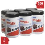 Wypall Industrial Cleaning Wipes x50 270x270mm Green Pack of 6 7772