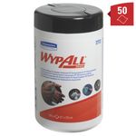 Wypall Industrial Cleaning Wipes x50 270x270mm Green Pack of 6 7772