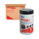 Wypall Industrial Cleaning Wipes x50 270x270mm Green Pack of 6 7772