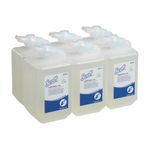 Scott Foam Hand Cleanser Unscented 1L Refills Clear Pack of 6 6342