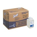 Scott Foam Hand Cleanser Unscented 1L Refills Clear Pack of 6 6342