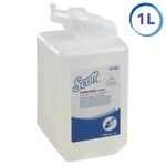 Scott Foam Hand Cleanser Unscented 1L Refills Clear Pack of 6 6342