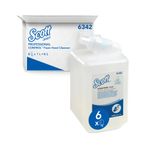 Scott Foam Hand Cleanser Unscented 1L Refills Clear Pack of 6 6342