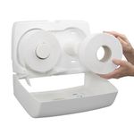 Scott Jumbo Toilet Tissue 2-Ply x500 White Pack of 12 8614