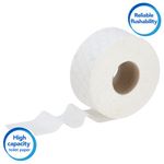 Scott Jumbo Toilet Tissue 2-Ply x500 White Pack of 12 8614