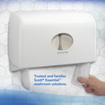 Scott Jumbo Toilet Tissue 2-Ply x500 White Pack of 12 8614