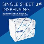 Scott Control Folded Toilet Tissue Paper 2-Ply x250 Sh Pack of 36 8042