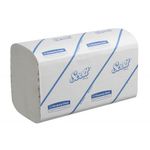 Scott Interfold M-Fold Hand Towels 1-Ply x212 White Pack of 15 6663