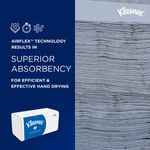 Kleenex V-Fold Paper Hand Towels 2-Ply x124 White Pack of 15 6778