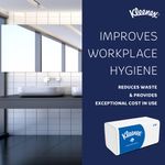 Kleenex V-Fold Paper Hand Towels 2-Ply x124 White Pack of 15 6778