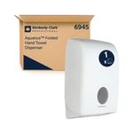 Aquarius Folded Paper Hand Towel Dispenser White 6945