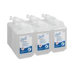 Scott Antibacterial Hand Cleanser 1L Refill Clear Pack of 6 6336