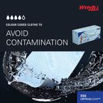 Wypall Interfolded Cleaning Cloths Blue Pack of 50 7441
