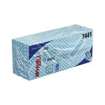Wypall Interfolded Cleaning Cloths Blue Pack of 50 7441