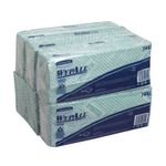 Wypall Interfolded Cleaning Cloths Green Pack of 50 7442