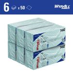 Wypall Interfolded Cleaning Cloths Green Pack of 50 7442