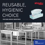 Wypall Interfolded Cleaning Cloths Green Pack of 50 7442
