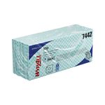 Wypall Interfolded Cleaning Cloths Green Pack of 50 7442