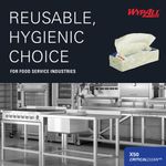 Wypall Interfolded Cleaning Cloths Yellow Pack of 50 7443