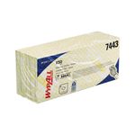 Wypall Interfolded Cleaning Cloths Yellow Pack of 50 7443