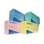 Wypall Interfolded Cleaning Cloths Red Pack of 50 7444