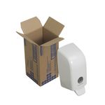 Aquarius Manual Hand Cleanser Dispenser for 1L Refills White 6948