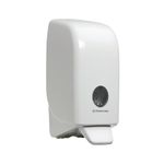 Aquarius Manual Hand Cleanser Dispenser for 1L Refills White 6948