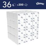 Kleenex Folded Toilet Tissue 2-Ply 200 Sheets Pack of 36 8408
