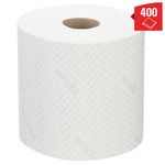 Wypall L20 Cleaning Paper Wipes Roll 2-Ply x400 White Pack of 6 7278