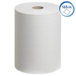 Scott Slimroll Paper Hand Towel Roll 1-Ply 165m White Pack of 6 6657