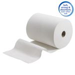 Scott Slimroll Paper Hand Towel Roll 1-Ply 165m White Pack of 6 6657