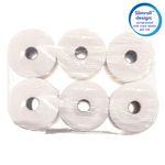 Scott Slimroll Paper Hand Towel Roll 1-Ply 165m White Pack of 6 6657