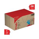 Wypall L20 Cleaning/Maintenance 2-Ply x280 Wipes Brag Box Blue 7400