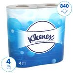Kleenex Paper Toilet Roll 2-Ply x210 2 Rolls x18 White Pack of 36 8477